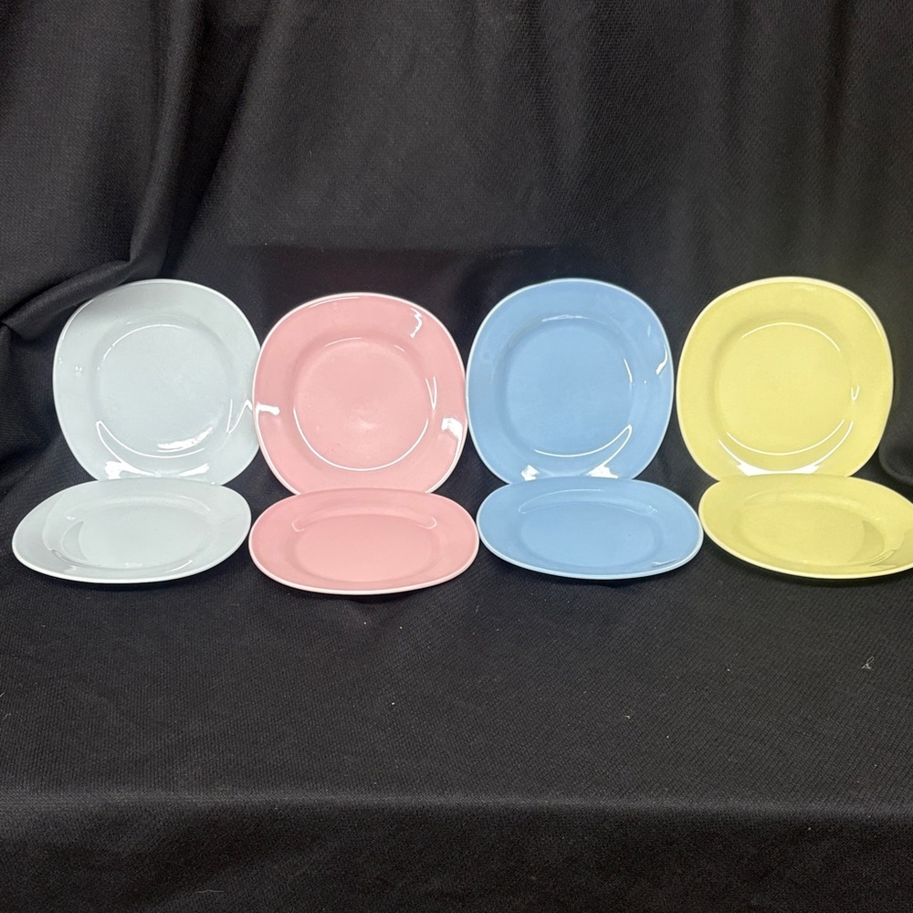 Vintage Taylor Smith Taylor conversation plates